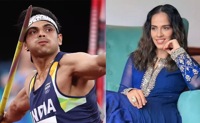 ಜಾವೆಲಿನ್ ಕುರಿತ ಹೇಳಿಕೆಗೆ ಟ್ರೋಲ್ ಆದ ಸೈನಾ ನೆಹ್ವಾಲ್ ಜಾವೆಲಿನ್ ಕುರಿತ ಹೇಳಿಕೆಗೆ ಟ್ರೋಲ್ ಆದ ಸೈನಾ ನೆಹ್ವಾಲ್