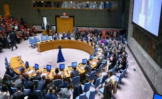 ಗಾಝಾ ಯುದ್ಧ ವಿರಾಮ ಇರಾನ್ ದಾಳಿಯನ್ನು ತಡೆಯಬಹುದು | ವಿಶ್ವಸಂಸ್ಥೆ ಭದ್ರತಾ ಮಂಡಳಿಯಲ್ಲಿ ಅಮೆರಿಕ ಹೇಳಿಕೆ ಗಾಝಾ ಯುದ್ಧ ವಿರಾಮ ಇರಾನ್ ದಾಳಿಯನ್ನು ತಡೆಯಬಹುದು | ವಿಶ್ವಸಂಸ್ಥೆ ಭದ್ರತಾ ಮಂಡಳಿಯಲ್ಲಿ ಅಮೆರಿಕ ಹೇಳಿಕೆ