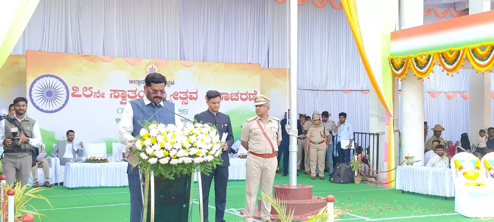 ನಮ್ಮ ದೇಶದ ಸ್ವಾತಂತ್ರ್ಯ ಹೋರಾಟಗಾಥೆಯು ಸ್ಮರಣೀಯವಾಗಿದೆ : ಸಚಿವ ಶಿವರಾಜ್ ತಂಗಡಗಿ