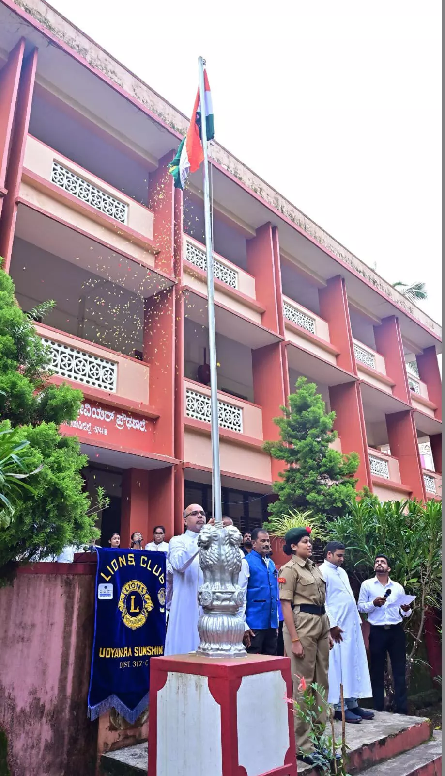 ಉದ್ಯಾವರ ಚರ್ಚ್‌ನಲ್ಲಿ ಸ್ವಾತಂತ್ರ್ಯೋತ್ಸವ ದಿನಾಚರಣೆ