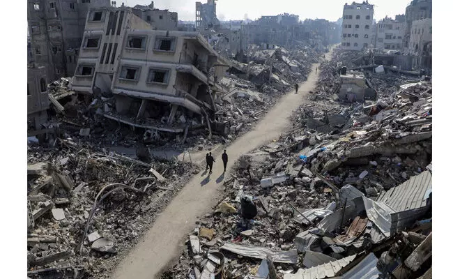 ಗಾಝಾ ಕದನ ವಿರಾಮ ಮಾತುಕತೆ ಆರಂಭ ಗಾಝಾ ಕದನ ವಿರಾಮ ಮಾತುಕತೆ ಆರಂಭ