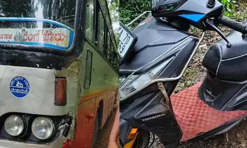 ಧರ್ಮಸ್ಥಳ:  ರಸ್ತೆಗಿಳಿದು ವಾಹನಗಳನ್ನು ಹಾನಿಗೊಳಿಸಿದ ಕಾಡಾನೆ