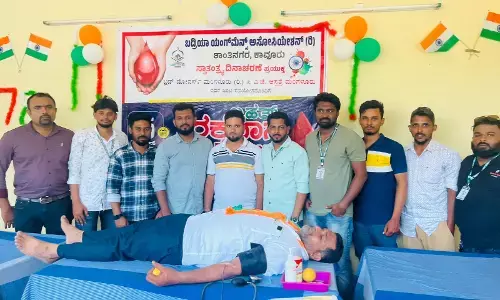 ಕಾವೂರು: ಸ್ವಾತಂತ್ರ್ಯ ದಿನಾಚರಣೆ  ಪ್ರಯುಕ್ತ ಬದ್ರಿಯಾ ಯಂಗ್ ಮೆನ್ಸ್ ಅಸೋಸಿಯೇಶನ್ (ರಿ)  ವತಿಯಿಂದ ಬೃಹತ್ ರಕ್ತದಾನ ಶಿಬಿರ