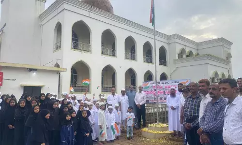 ಉಡುಪಿ ಜಾಮೀಯ ಮಸೀದಿಯಲ್ಲಿ ಸ್ವಾತಂತ್ರ್ಯೋತ್ಸವ ಆಚರಣೆ