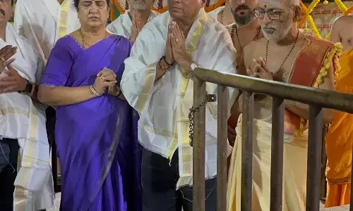 ಕೊಲ್ಲೂರಿಗೆ ಕೇಂದ್ರ ಸಚಿವ ವಿ.ಸೋಮಣ್ಣ ಭೇಟಿ