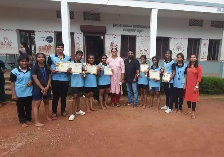 ಕುಸ್ತಿ ಪಂದ್ಯಾಟ : ಎಸ್.ವಿ.ಟಿ.ಯ ಆರು ವಿದ್ಯಾರ್ಥಿಗಳು ರಾಜ್ಯ ಮಟ್ಟಕ್ಕೆ ಆಯ್ಕೆ