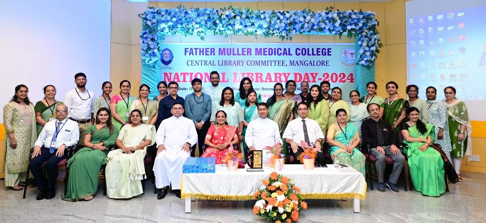 ಫಾದರ್ ಮುಲ್ಲರ್‌ನಲ್ಲಿ ರಾಷ್ಟ್ರೀಯ ಗ್ರಂಥಾಲಯ ದಿನಾಚರಣೆ