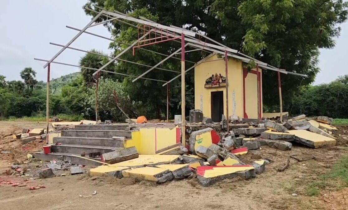 ತಮಿಳುನಾಡು | ದಲಿತರಿಂದ ಉತ್ಸವ ಆಚರಣೆ; ಆಕ್ರೋಶಿತ ಪ್ರಬಲ ಜಾತಿಗಳಿಂದ ದೇವಾಲಯ ಧ್ವಂಸ