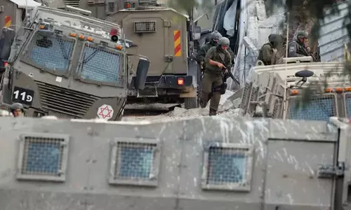 ಪಶ್ಚಿಮದಂಡೆ |ಇಸ್ರೇಲ್ ದಾಳಿಯಲ್ಲಿ ಮೂವರು ಫೆಲೆಸ್ತೀನೀಯರ ಮೃತ್ಯು