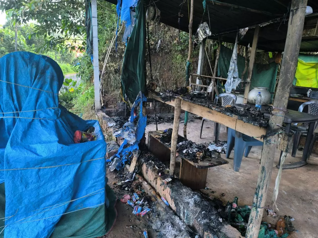 ಪುತ್ತೂರು: ಅಂಗಡಿಗೆ ದುಷ್ಕರ್ಮಿಗಳಿಂದ ಬೆಂಕಿ; ಪ್ರಕರಣ ದಾಖಲು