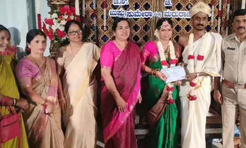 ಉಡುಪಿ ರಾಜ್ಯ ಮಹಿಳಾ ನಿಲಯದಲ್ಲಿ ಮದುವೆ ಸಂಭ್ರಮ| ದಾಂಪತ್ಯ ಜೀವನಕ್ಕೆ ಕಾಲಿರಿಸಿದ ಅನಾಥೆ; ಕನ್ಯಾದಾನ ಮಾಡಿದ ಜಿಲ್ಲಾಧಿಕಾರಿ