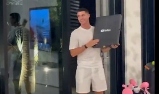 ಹಲವು ದಾಖಲೆಗಳನ್ನು ಮುರಿದ ರೊನಾಲ್ಡೊ ಅವರ ಹೊಸ ಯೂಟ್ಯೂಬ್ ಚಾನೆಲ್