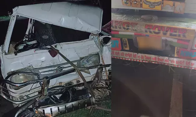 ಹುಬ್ಬಳ್ಳಿ: ಲಾರಿಗೆ ಓಮ್ನಿ ಢಿಕ್ಕಿ: ಬಾಲಕ ಸಹಿತ ಒಂದೇ ಕುಟುಂಬದ ಮೂವರು ಮೃತ್ಯು