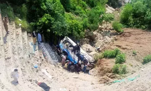 ಪಾಕಿಸ್ತಾನದ ಪಂಜಾಬ್ ಪ್ರಾಂತ್ಯದಲ್ಲಿ ಬಸ್ ಕಂದಕಕ್ಕೆ ಉರುಳಿ 29 ಮಂದಿ ಮೃತ್ಯು