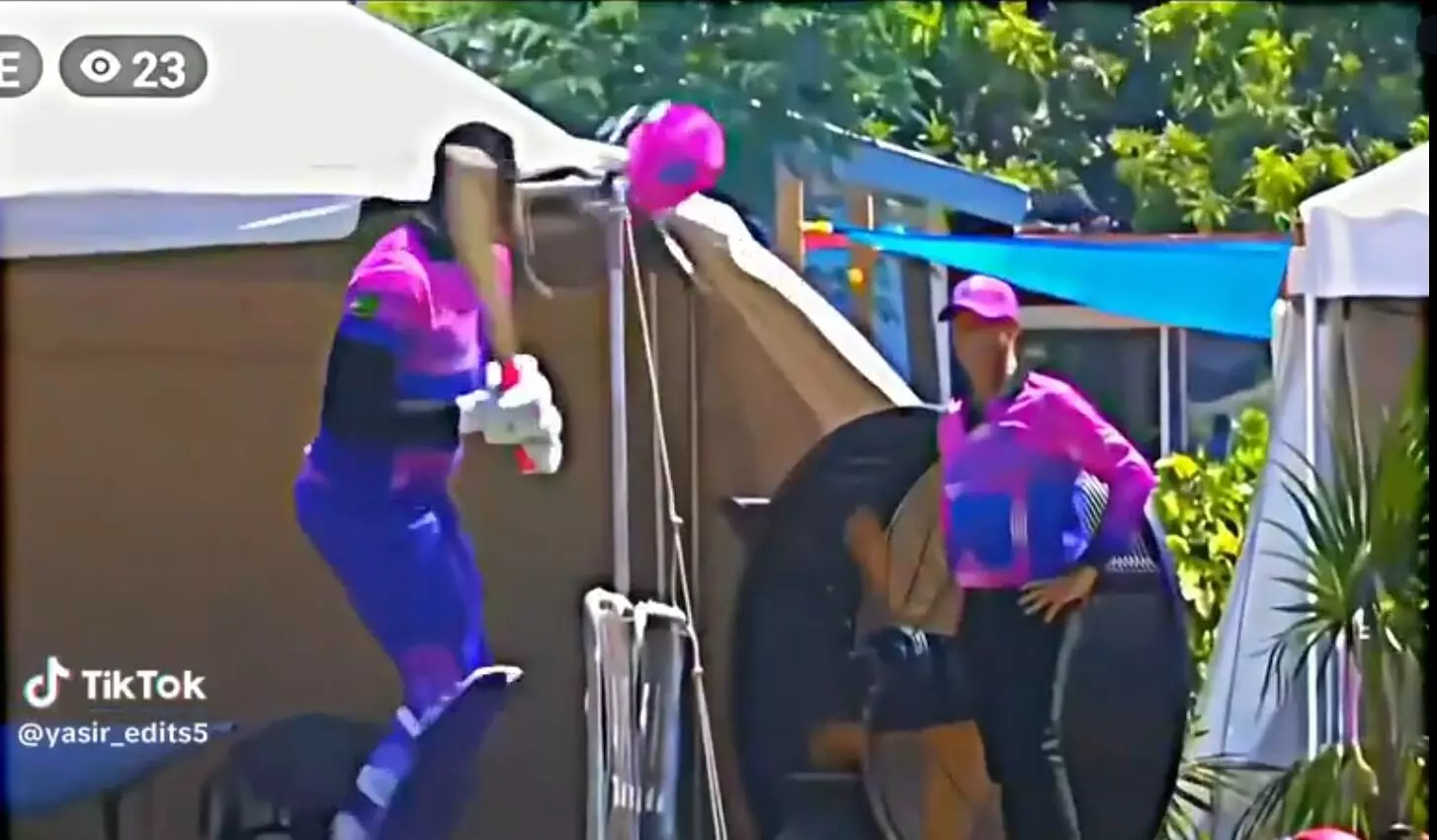 ಅಂಪೈರ್‌ ತೀರ್ಪಿಗೆ ಅಸಮಾಧಾನ: ಬ್ಯಾಟ್‌ನಲ್ಲಿ ಹೊಡೆದು ಹೆಲ್ಮೆಟ್‌ ಅನ್ನು ಪಾರ್ಕ್‌ನಿಂದ ಹೊರಗಟ್ಟಿದ ಕಾರ್ಲೋಸ್ ಬ್ರಾತ್ ವೇಟ್