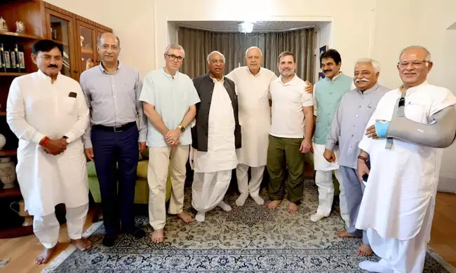 ಜಮ್ಮುಕಾಶ್ಮೀರ | ಎನ್‌ಸಿ-ಕಾಂಗ್ರೆಸ್ ನಡುವೆ ಸೀಟು ಹಂಚಿಕೆ ಒಪ್ಪಂದ