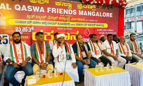 ಅಲ್ ಖಸ್ವಾ ಫ್ರೆಂಡ್ಸ್ ಗ್ರೂಪ್‌ನಿಂದ ರಕ್ತದಾನ ಶಿಬಿರ