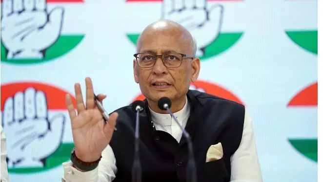 ಕಾಂಗ್ರೆಸ್ ನಾಯಕ ಅಭಿಷೇಕ್ ಮನು ಸಿಂಘ್ವಿ ತೆಲಂಗಾಣದಿಂದ ರಾಜ್ಯಸಭೆಗೆ ಆಯ್ಕೆ