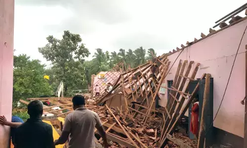 ಕಡಬ | ಕುಂತೂರು ಶಾಲೆಯ ಮೇಲ್ಛಾವಣಿ, ಗೋಡೆ ಕುಸಿತ: ನಾಲ್ವರು ವಿದ್ಯಾರ್ಥಿಗಳಿಗೆ ಗಾಯ