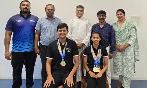 ರಾಷ್ಟ್ರಮಟ್ಟದ ಈಜು ಸ್ಪರ್ಧೆ : ಮಂಗಳೂರಿನ ಶ್ವಿತಿ ದಿವಾಕರ್‌ಗೆ 4 ಚಿನ್ನದ ಪದಕ