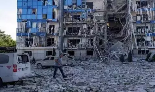 ಉಕ್ರೇನ್ ಮೇಲೆ ಕ್ಷಿಪಣಿ ಮಳೆಗರೆದ ರಶ್ಯ : ಕನಿಷ್ಠ 4 ಮಂದಿ ಮೃತ್ಯು