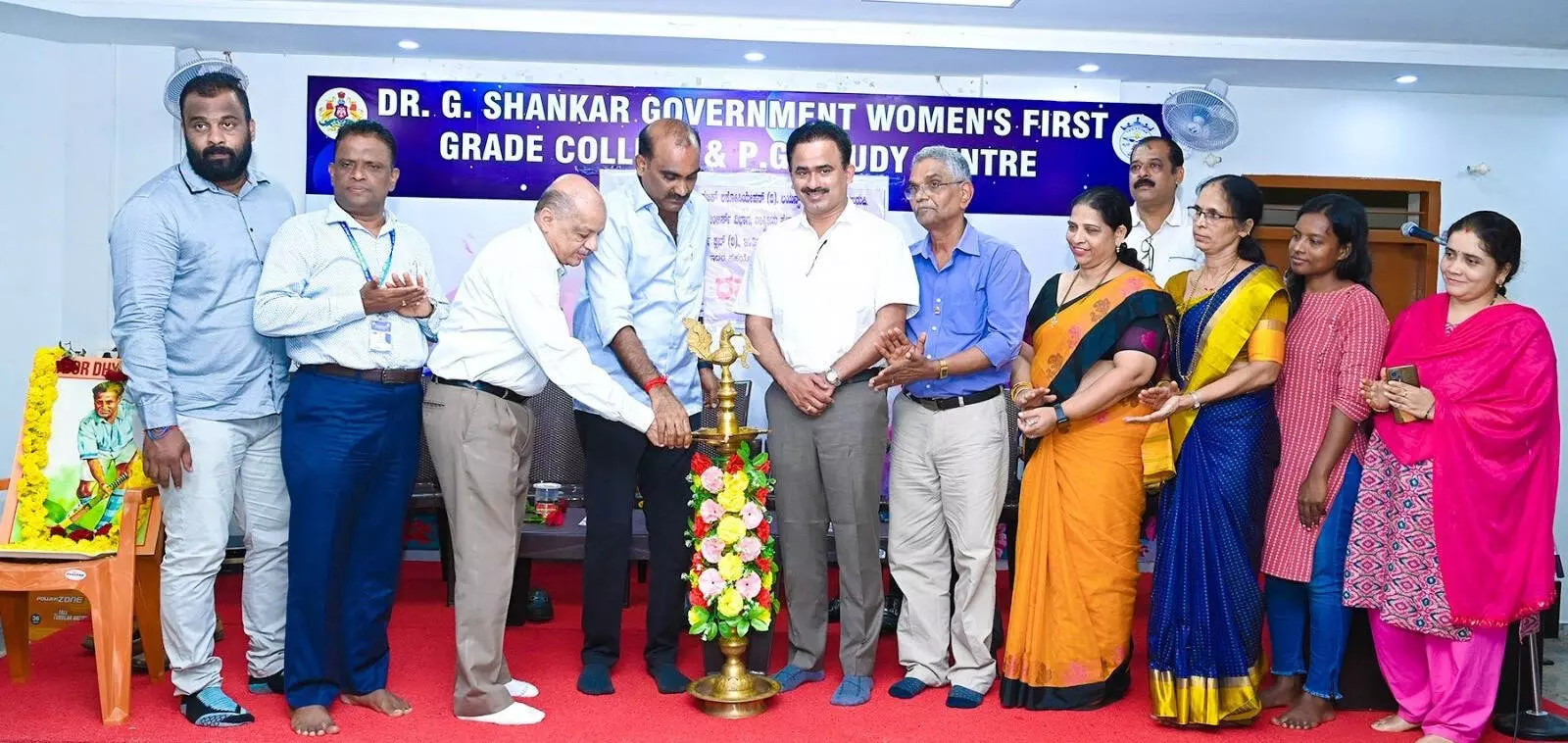 ರಾಷ್ಟ್ರೀಯ ಕ್ರೀಡಾ ದಿನಾಚರಣೆ- ರಕ್ತದಾನ ಶಿಬಿರ ಉದ್ಘಾಟನೆ