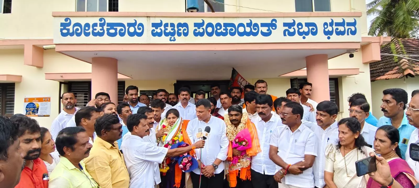 ಕೋಟೆಕಾರ್ ಪಟ್ಟಣ ಪಂಚಾಯತ್ ಅಧ್ಯಕ್ಷ, ಉಪಾಧ್ಯಕ್ಷ ಸ್ಥಾನಕ್ಕೆ ಆಯ್ಕೆ