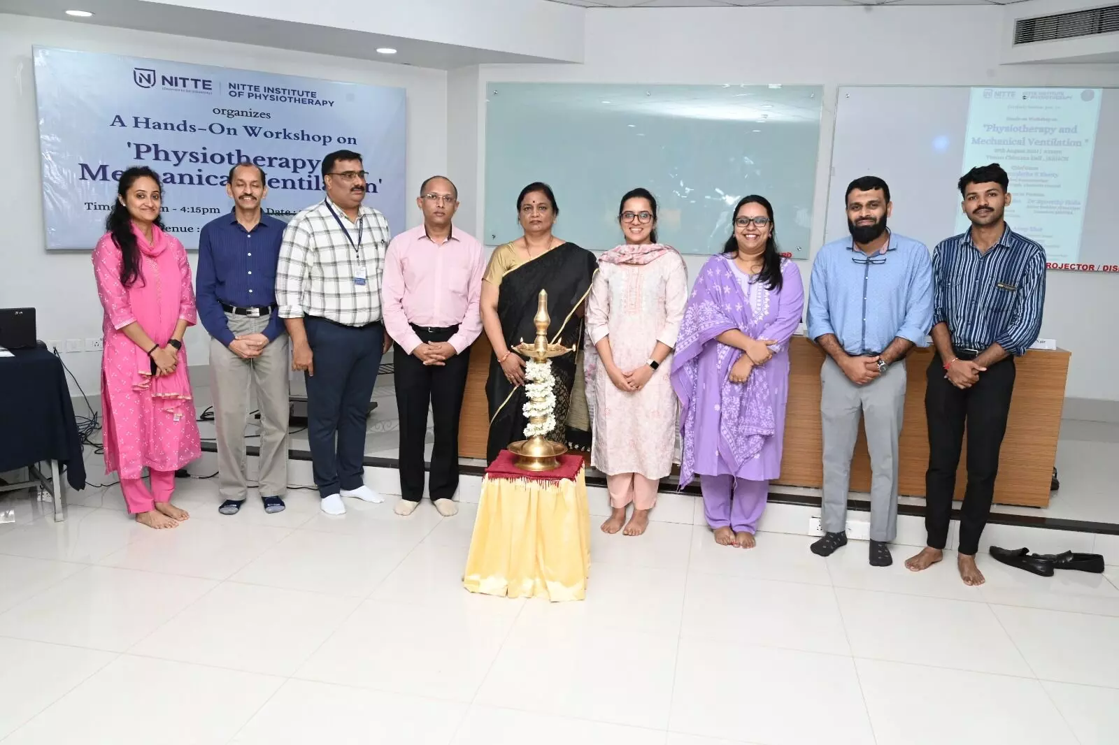 ದೇರಳಕಟ್ಟೆ: ಮೆಕ್ಯಾನಿಕಲ್ ವೆಂಟಿಲೇಷನ್, ಫಿಸಿಯೋಥೆರಪಿ  ಕಾರ್ಯಾಗಾರ