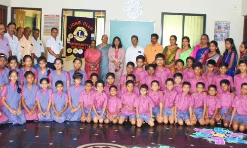 ಸ್ಕಾಲಪ್‌ಶಿಪ್‌ನಿಂದ ವಾಗ್ಜ್ಯೋತಿ ಶಾಲೆಗೆ ಕೊಡುಗೆ ನೀಡಿದ ವಿದ್ಯಾರ್ಥಿನಿ