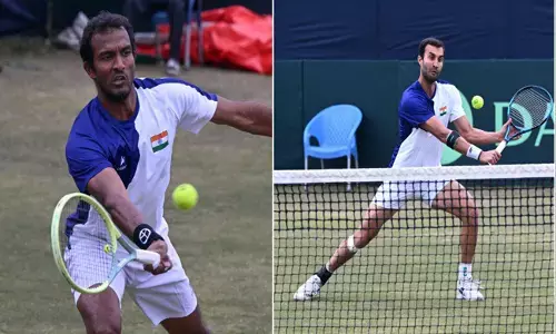 ಪುರುಷರ ಡಬಲ್ಸ್ ಪಂದ್ಯ |  ಶ್ರೀರಾಮ್ ಬಾಲಾಜಿ, ಯೂಕಿ ಭಾಂಬ್ರಿ ಶುಭಾರಂಭ