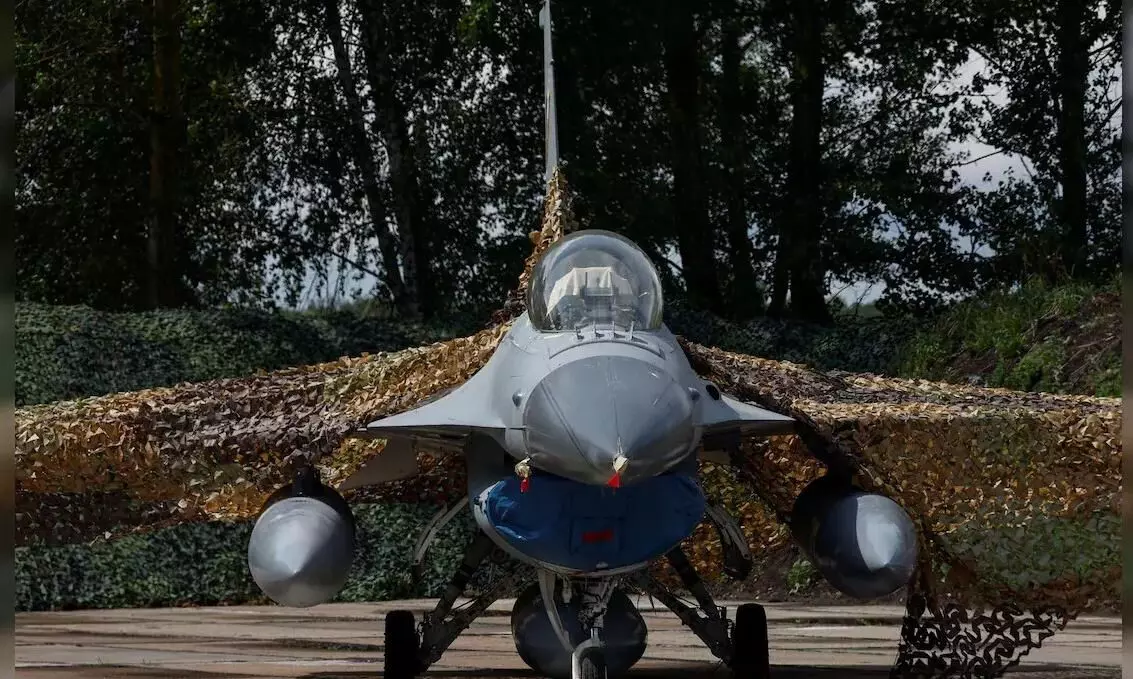 ರಶ್ಯದ ದಾಳಿ ಸಂದರ್ಭ ಉಕ್ರೇನ್‍ನ ಎಫ್-16 ವಿಮಾನ ಪತನ