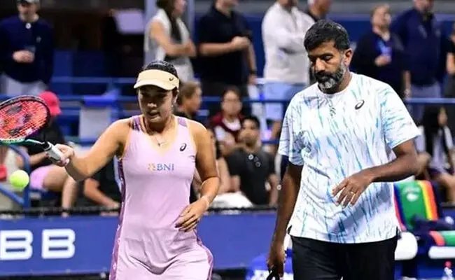 ಯುಎಸ್ ಓಪನ್ | ಮಿಶ್ರ ಡಬಲ್ಸ್ ನಲ್ಲಿ ಕ್ವಾರ್ಟರ್ ಫೈನಲ್ ಪ್ರವೇಶಿಸಿದ ರೋಹನ್ ಬೋಪಣ್ಣ ಜೋಡಿ