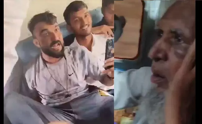 ಗೋಮಾಂಸ ಸಾಗಾಟ ಶಂಕೆ | ಪೊಲೀಸ್ ನೇಮಕಾತಿ ಪರೀಕ್ಷೆಯಲ್ಲಿ ಪಾಲ್ಗೊಳ್ಳಲು ತೆರಳುತ್ತಿದ್ದವರಿಂದ ರೈಲಿನಲ್ಲಿ ವೃದ್ಧನಿಗೆ ಹಲ್ಲೆ! ಗೋಮಾಂಸ ಸಾಗಾಟ ಶಂಕೆ | ಪೊಲೀಸ್ ನೇಮಕಾತಿ ಪರೀಕ್ಷೆಯಲ್ಲಿ ಪಾಲ್ಗೊಳ್ಳಲು ತೆರಳುತ್ತಿದ್ದವರಿಂದ ರೈಲಿನಲ್ಲಿ ವೃದ್ಧನಿಗೆ ಹಲ್ಲೆ!