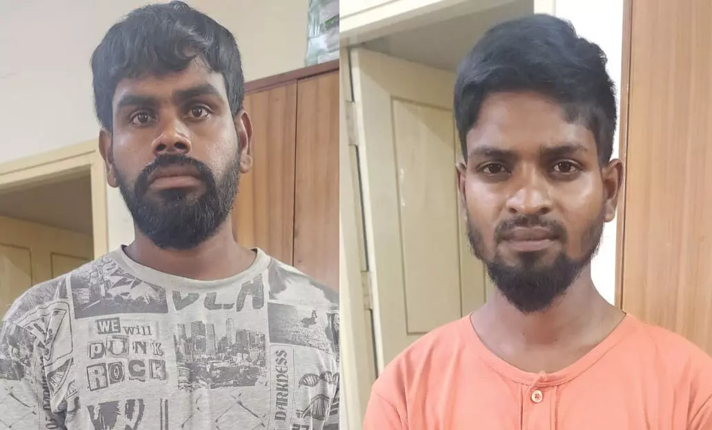 ಲ್ಯಾಪ್‌ಟಾಪ್ ಕಳವು ಪ್ರಕರಣ: ಆರೋಪಿಗಳಿಬ್ಬರ ಬಂಧನ