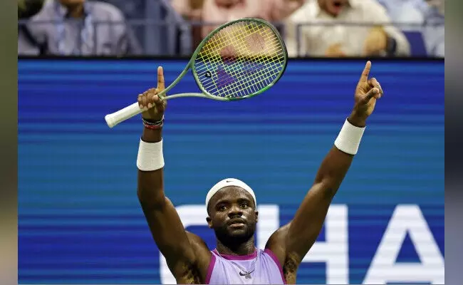 ಯುಎಸ್ ಓಪನ್: ಫ್ರಾನ್ಸಿಸ್ ಟಿಯಾಫೋ ಕ್ವಾರ್ಟರ್‌ಫೈನಲ್‌ಗೆ