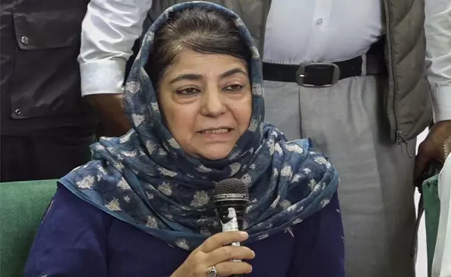 ಜಮ್ಮುಕಾಶ್ಮೀರ |ಬಿಜೆಪಿ ಜೊತೆ ಮೈತ್ರಿ ಸಾಧ್ಯತೆ ತಳ್ಳಿಹಾಕಿದ ಮೆಹಬೂಬಾ