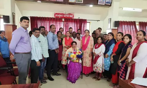 ಉಳ್ಳಾಲ: ವಾಣಿ ಆಳ್ವರಿಗೆ ನಗರ ಸಭೆ ವತಿಯಿಂದ ಬೀಳ್ಕೊಡುಗೆ