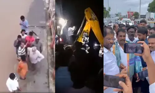 ತೆಲಂಗಾಣ | ನೀರು ತುಂಬಿದ್ದ ಸೇತುವೆಯ ಮೇಲೆ ಬುಲ್ಡೋಝರ್‌ ನುಗ್ಗಿಸಿ 9 ಜೀವಗಳನ್ನು ರಕ್ಷಿಸಿದ ಸುಭಾನ್ ಖಾನ್