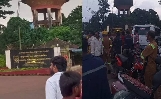 ಸುರತ್ಕಲ್: ಮಹಿಳಾ ಕಾರ್ಮಿಕರ ವಜಾ; ಎಚ್ ಪಿ ಸಿ ಎಲ್  ಘಟಕದ ಕಾರ್ಮಿಕರ ಮುಷ್ಕರ