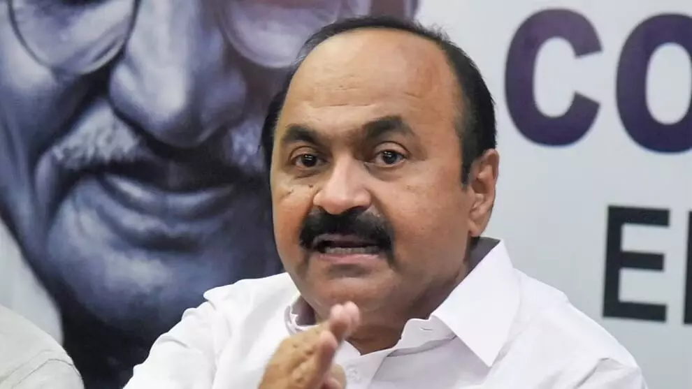 ಆರೆಸ್ಸೆಸ್ ಮುಖಂಡರ ಭೇಟಿಗೆ ಎಡಿಜಿಪಿಯನ್ನು ನಿಯೋಜಿಸಿದ ಕೇರಳ ಸಿಎಂ: ವಿ.ಡಿ. ಸತೀಶನ್ ಗಂಭೀರ ಆರೋಪ