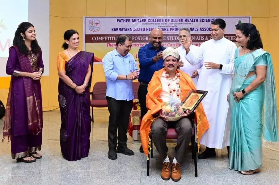 ಫಾದರ್ ಮುಲ್ಲರ್ ಅಲೈಡ್ ಹೆಲ್ತ್ ಸೈನ್ಸಸ್ ಕಾಲೇಜಿನಲ್ಲಿ ಶಿಕ್ಷಕರ ದಿನಾಚರಣೆ