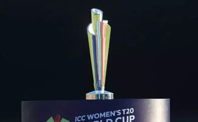 ಮಹಿಳೆಯರ ಟಿ-20 ವಿಶ್ವಕಪ್ ಟ್ರೋಫಿ ಪರ್ಯಟನೆ: ನಾಳೆ (ಸೆ .6) ಬೆಂಗಳೂರಿಗೆ ಆಗಮನ