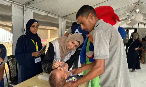 ಯುದ್ಧಪೀಡಿತ ಗಾಝಾದಲ್ಲಿ ಮೊದಲ ಹಂತದ ಪೋಲಿಯೊ ಲಸಿಕೆ ಅಭಿಯಾನ ಯಶಸ್ವಿ