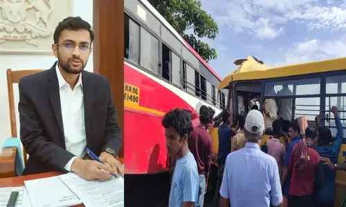 ರಾಯಚೂರು | ಸಾರಿಗೆ ಬಸ್-ಶಾಲಾ ಬಸ್ ನಡುವೆ ಭೀಕರ ಅಪಘಾತ ; ಮೃತಪಟ್ಟ ಮಕ್ಕಳ ಕುಟುಂಬಕ್ಕೆ ಪರಿಹಾರ ಘೋಷಣೆ