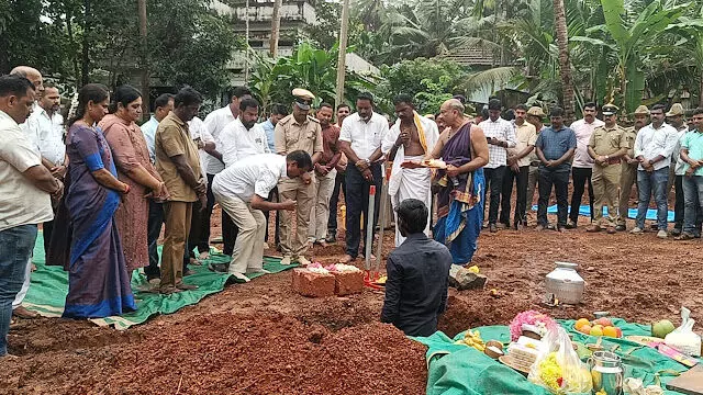 ಮೂಡುಬಿದಿರೆ: ಪೊಲೀಸ್ ವಸತಿಗೃಹಕ್ಕೆ ಶಿಲಾನ್ಯಾಸ