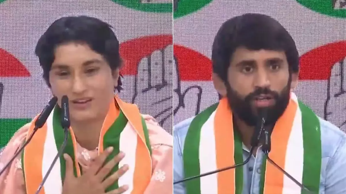 ವಿನೇಶ್ ಅನರ್ಹತೆಯನ್ನು ಸಂಭ್ರಮಿಸಿದವರು ದೇಶಭಕ್ತರೇ?: ಬ್ರಿಜ್ ಭೂಷಣ್ ಗೆ ಬಜರಂಗ್ ಪೂನಿಯಾ ತಿರುಗೇಟು