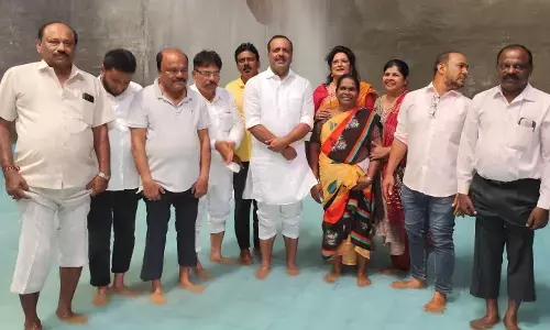 ಚೆಂಬುಗುಡ್ಡೆ: ನಿರ್ಮಾಣಗೊಂಡ ಟ್ಯಾಂಕ್‌ಗೆ ಪ್ರಾಯೋಗಿಕ ನೀರು ಹರಿಸುವ ಕಾರ್ಯಕ್ಕೆ ಚಾಲನೆ