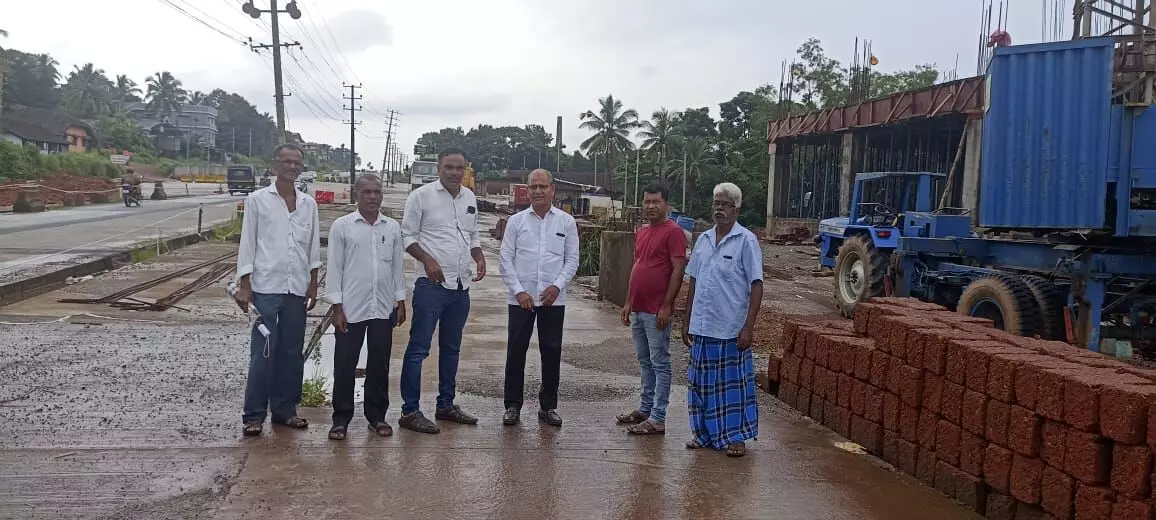 ಸೂರಲ್ಪಾಡಿ ಟೋಲ್‌ಗೇಟ್ ನಿರ್ಮಾಣ ಸ್ಥಳಕ್ಕೆ ಸಮಾನ ಮನಸ್ಕ ಸಂಘಟನೆಗಳ‌ ಮುಖಂಡರ‌ ಭೇಟಿ, ವೀಕ್ಷಣೆ