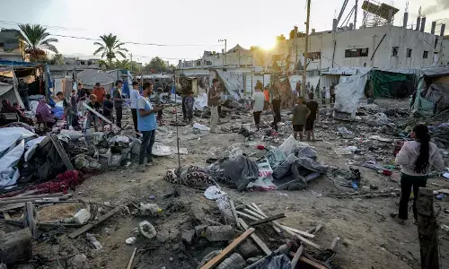 ಗಾಝಾ ನಿರಾಶ್ರಿತರ ಶಿಬಿರದ ಮೇಲೆ ಇಸ್ರೇಲ್ ವೈಮಾನಿಕ ದಾಳಿ: 40 ಮಂದಿ ಮೃತ್ಯು