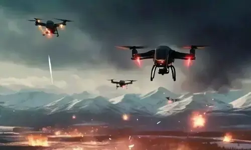 ರಶ್ಯದ ಮೇಲೆ ಡ್ರೋನ್ ಸುರಿಮಳೆಗರೆದ ಉಕ್ರೇನ್: ಮಹಿಳೆ ಸಾವು